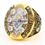 2008  Pittsburgh Steelers Super Bowl Ring/Pendant (C.Z. Logo/Premium)